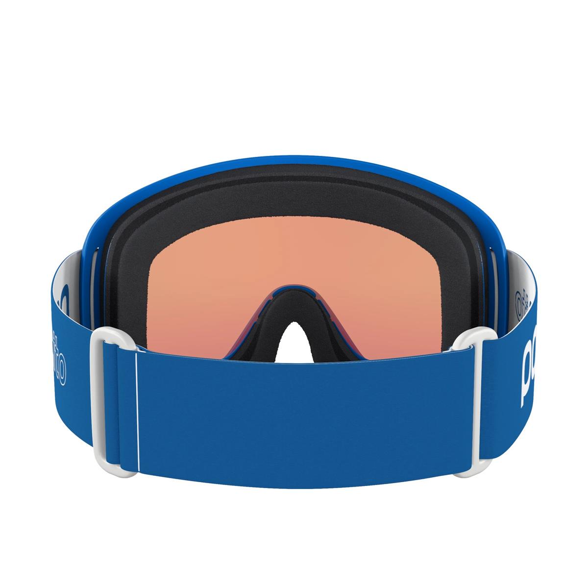 POC Pocito Opsin - fluoresdent blue/party sunny silver