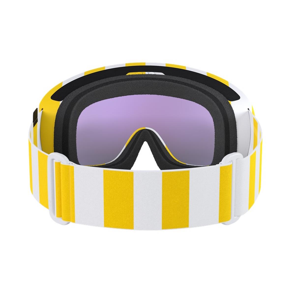 POC Fovea - jaune/blanc/partly sunny blue