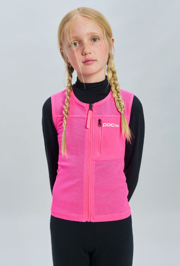 POC POCito VPD Air Vest fluorescent pink