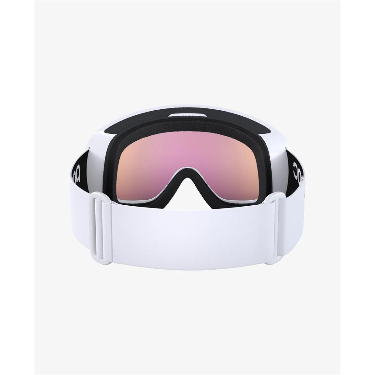 POC Fovea Mid Clarity hydrogen white/spektris orange