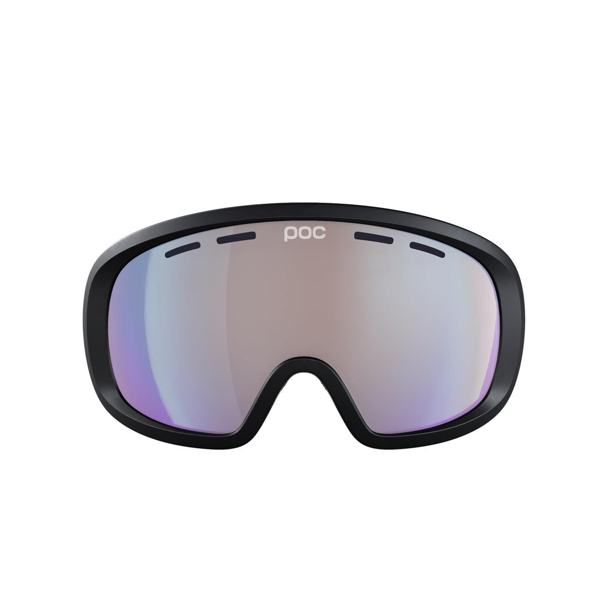 POC Fovea Mid Photochromic Skibrille Uranium Black / Photochromic Changeable Sky Blue