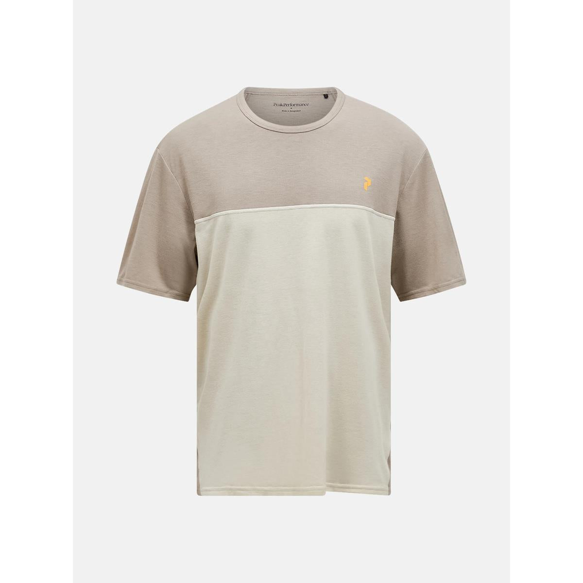 Peak Performance M Trail Wool Blend Shortsleeve Men avid beige sand fog