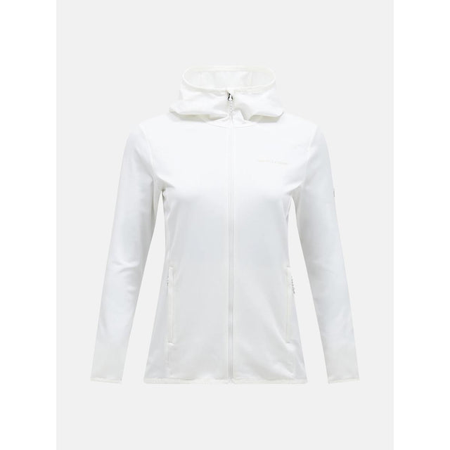 Peak Performance W Light Zip Hood Women offwhite