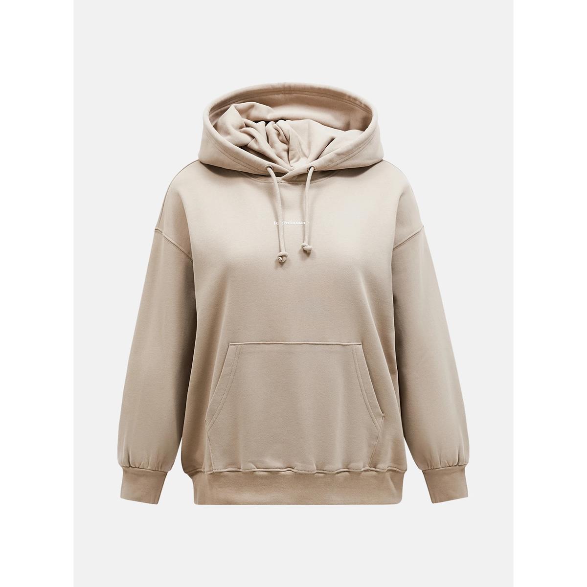 Peak Performance W Original Terry Hood Women avid beige