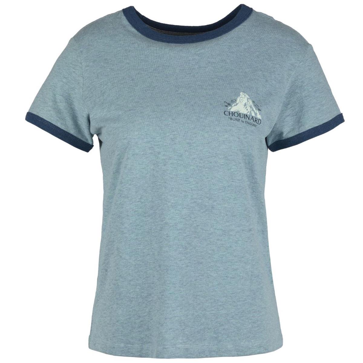 Patagonia W Chouinard Crest Ringer Responsibili-Tee thermal blue Damen T-Shirt