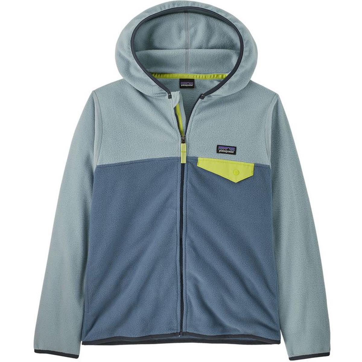 Patagonia K Micro D Snap-T Jkt ultility blue thermal blue Kinder Fleecejacke