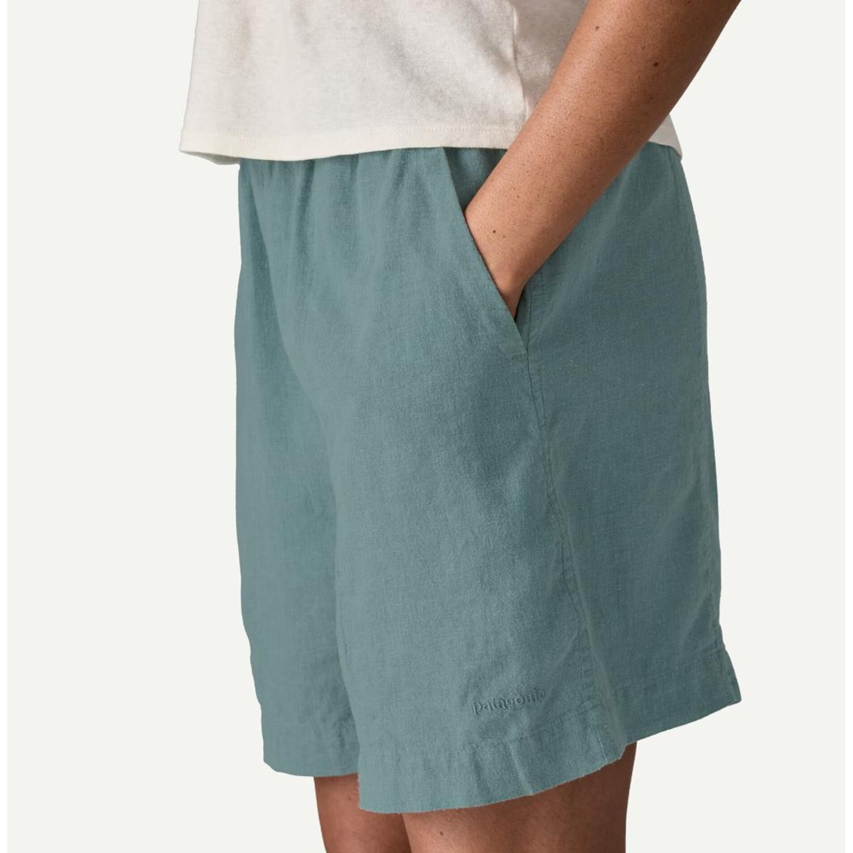 Patagonia W Garden Island Long Shorts 6 in. whole weave light violet Damen Short