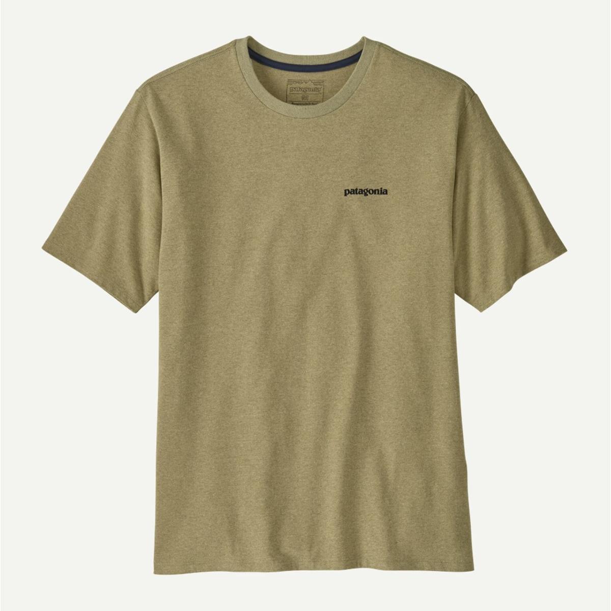 Patagonia M P-6 Responsibili outline gumtree green Herren T-Shirt
