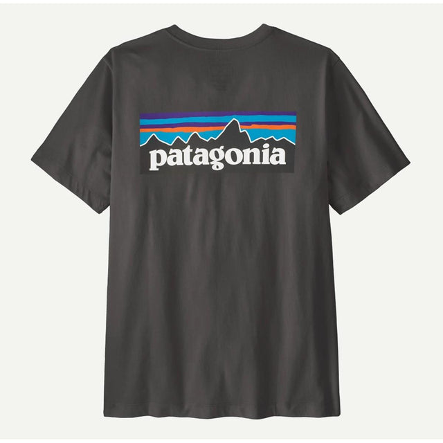 Patagonia M P-6 Logo ink black Herren T-Shirt