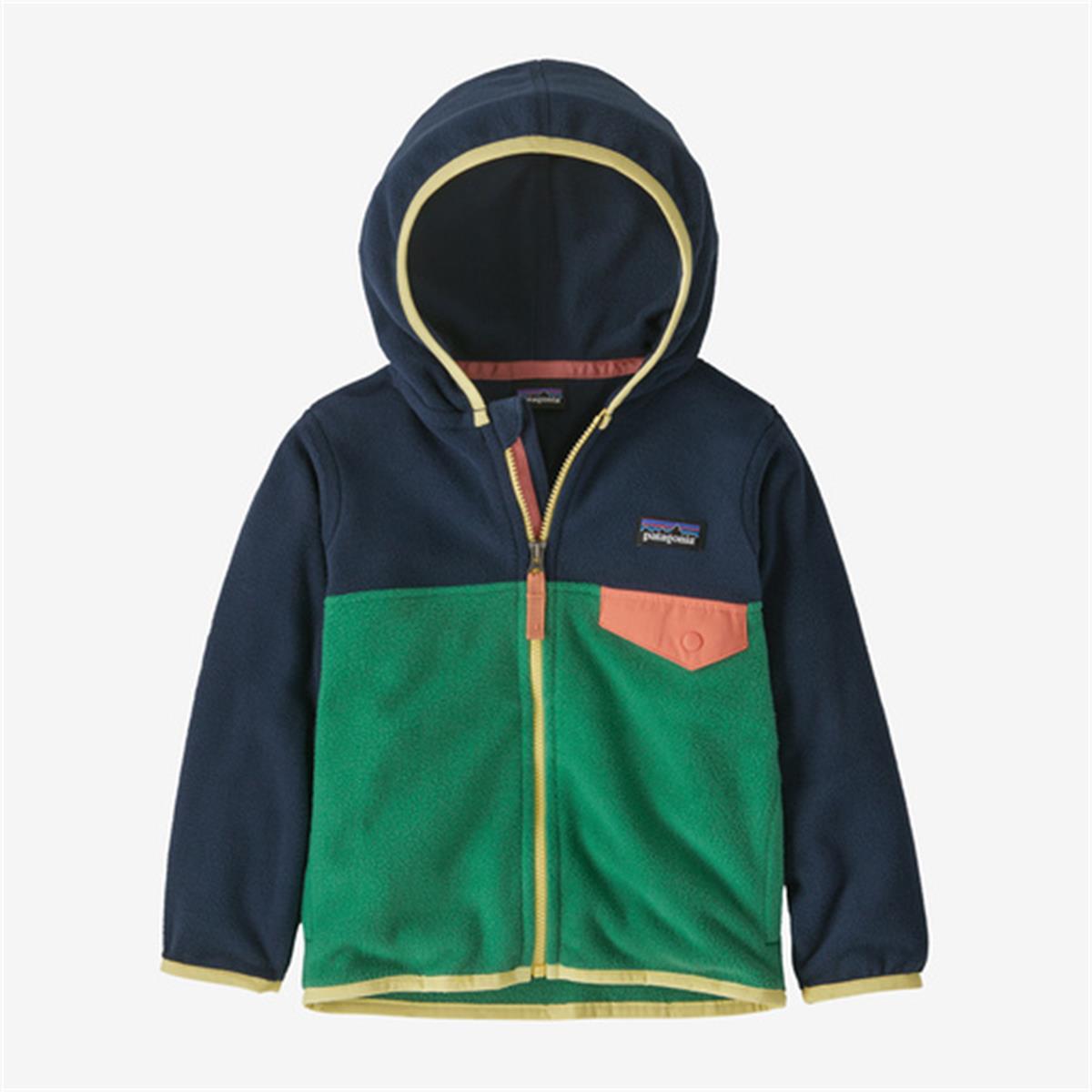 Patagonia Baby Micro D™ Snap-T® Fleece Jacket gather green