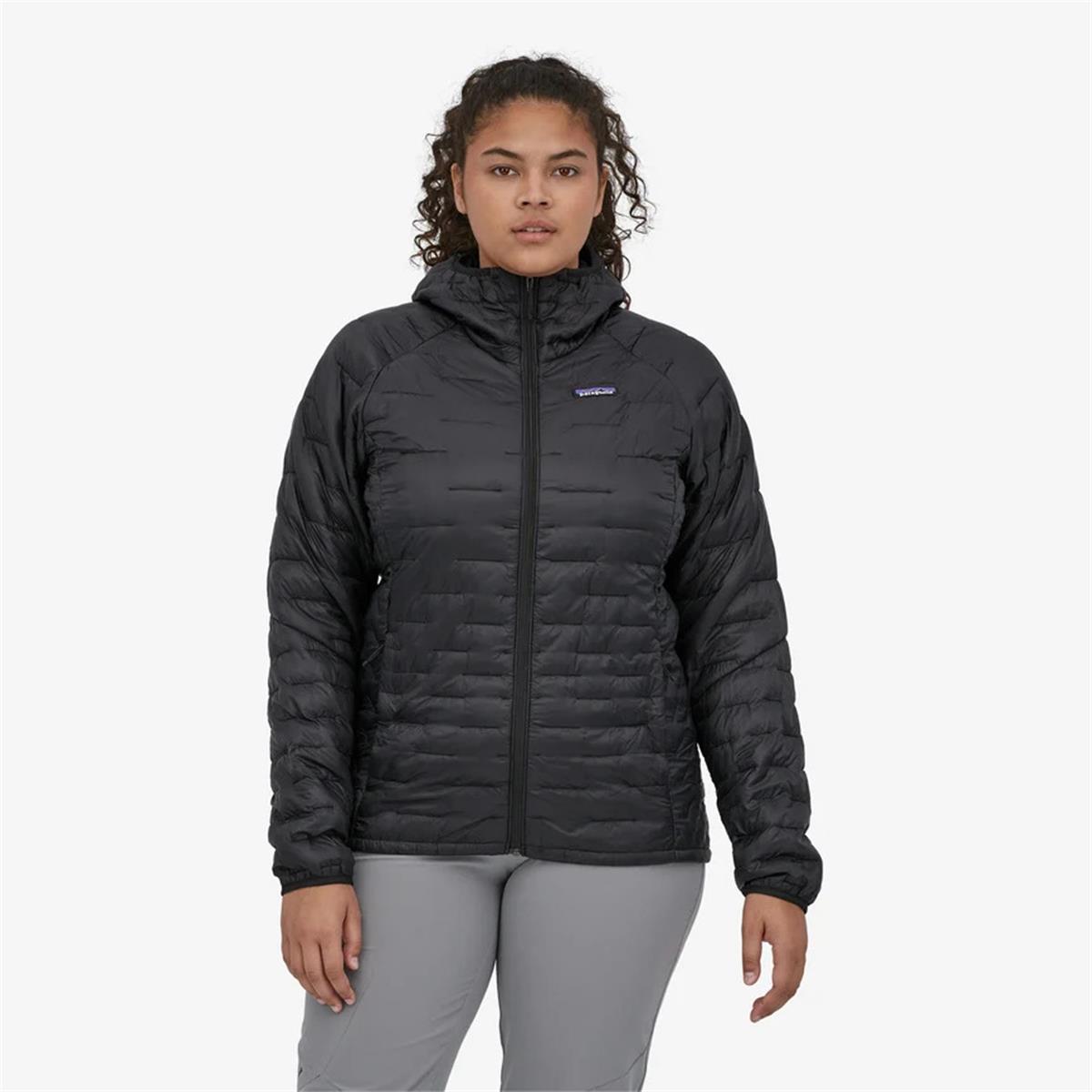 Patagonia Micro Puff Hoody black Damen Isolationsjacke