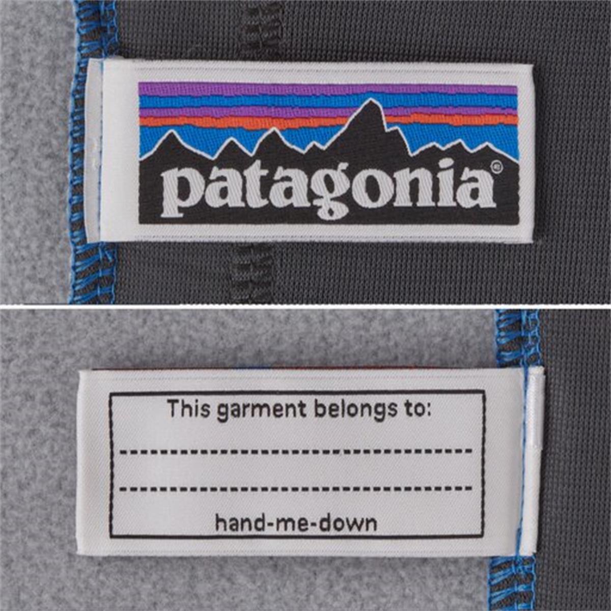Patagonia Baby Micro D™ Snap-T® Fleece Jacke Salt Grey