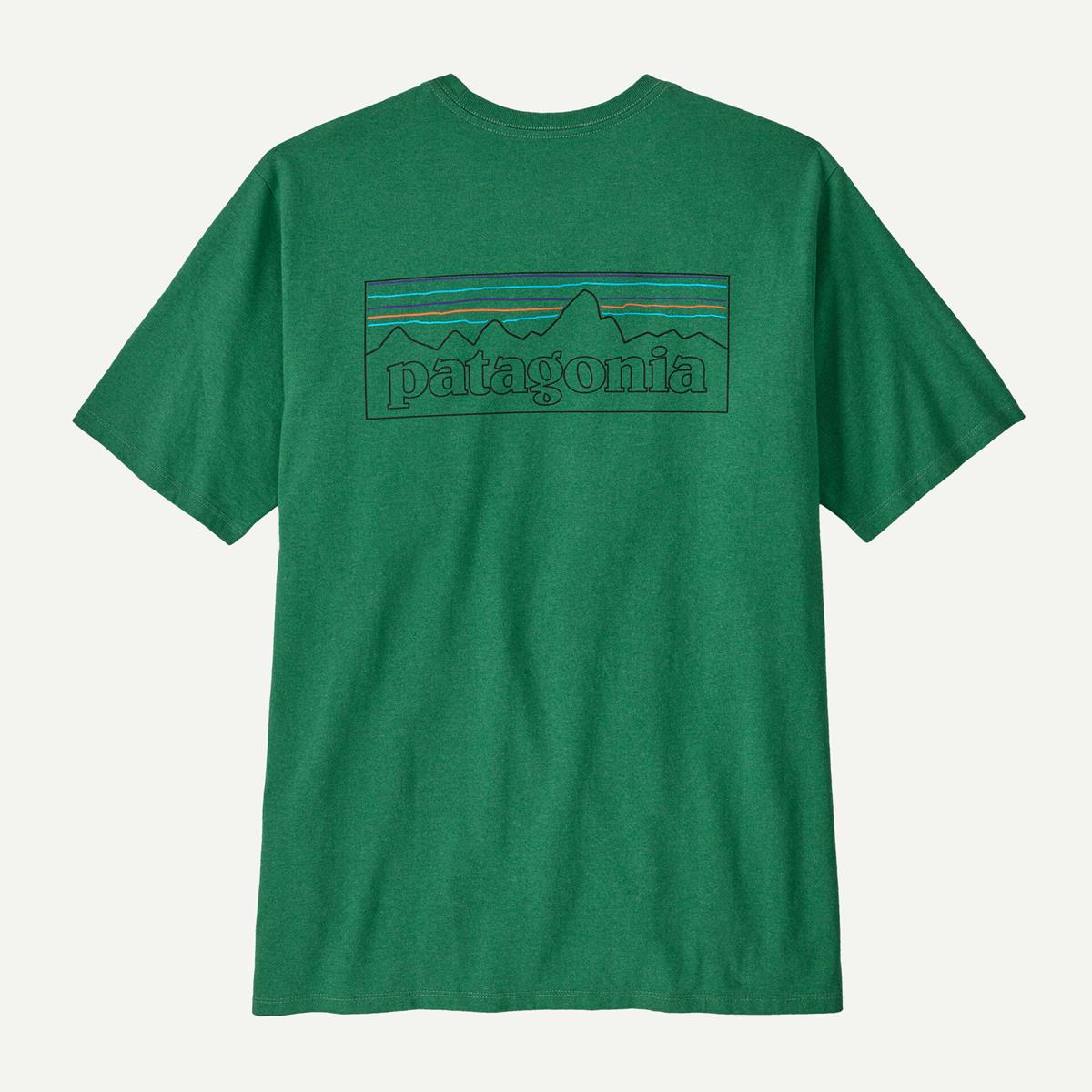 Patagonia Men's P-6 Logo Responsibili-Tee® Heartleaf Green