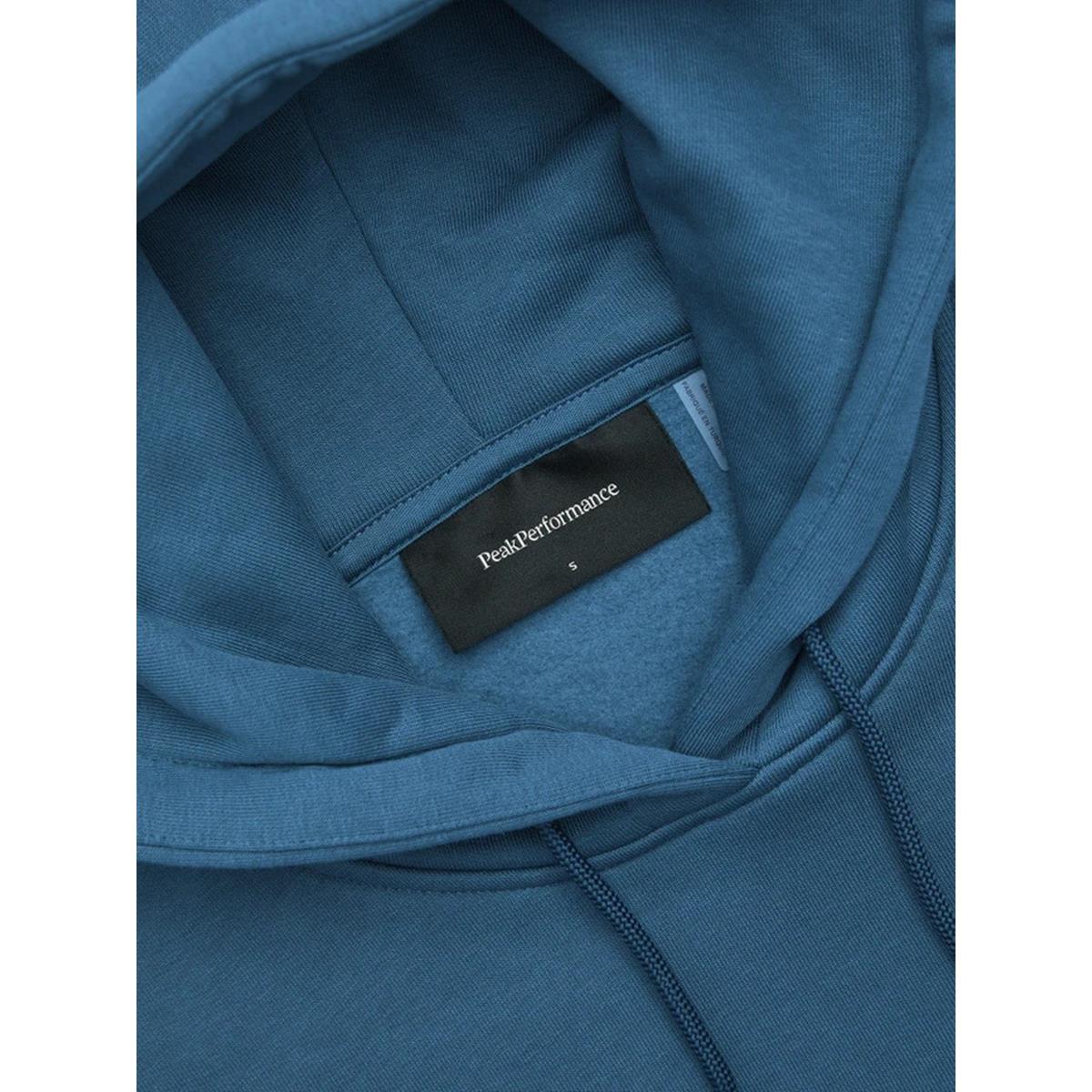 Peak Performance Damen Original Small Logo Hood Mountain Lake