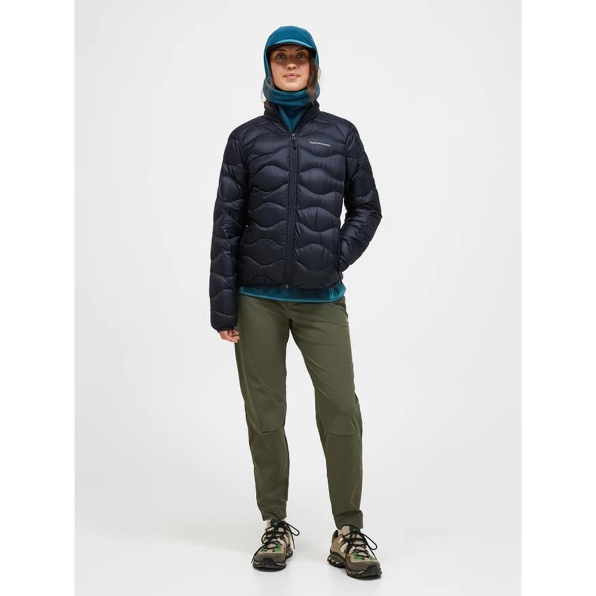Peak Performance Damen Helium Down Jacke Schwarz