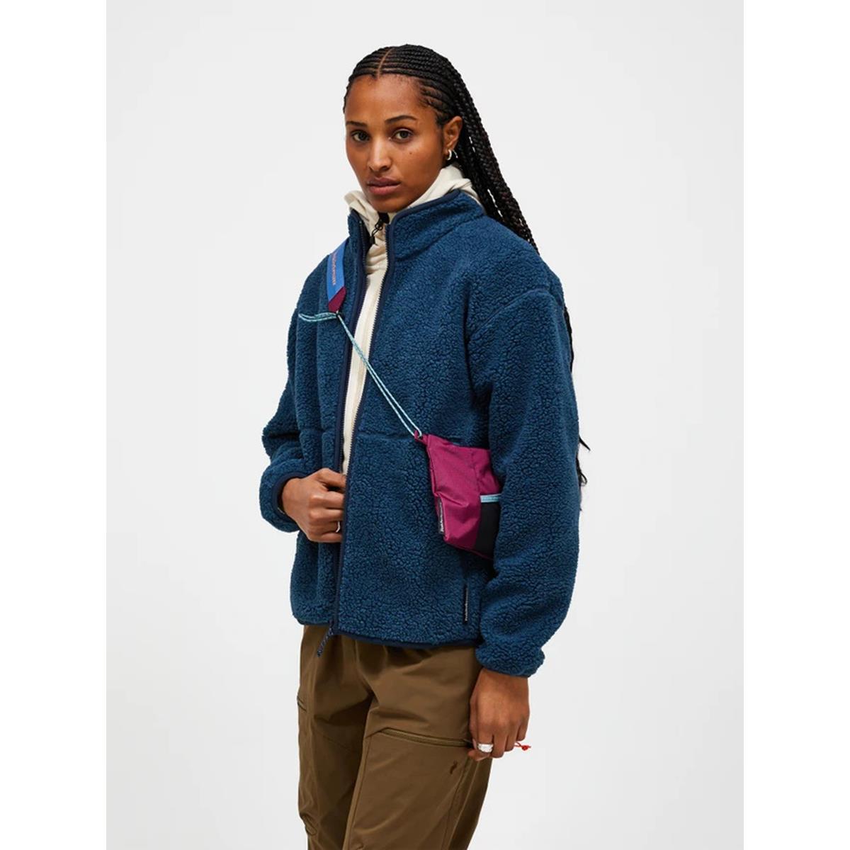 Peak Performance Damen Solid Pile Jacke Mountain Lake