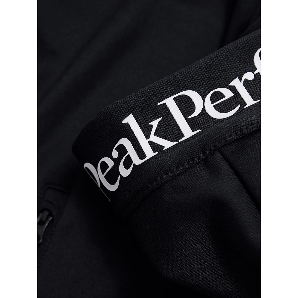 Peak Performance Damen Rider Essentials Midlayer Zip Hood Black