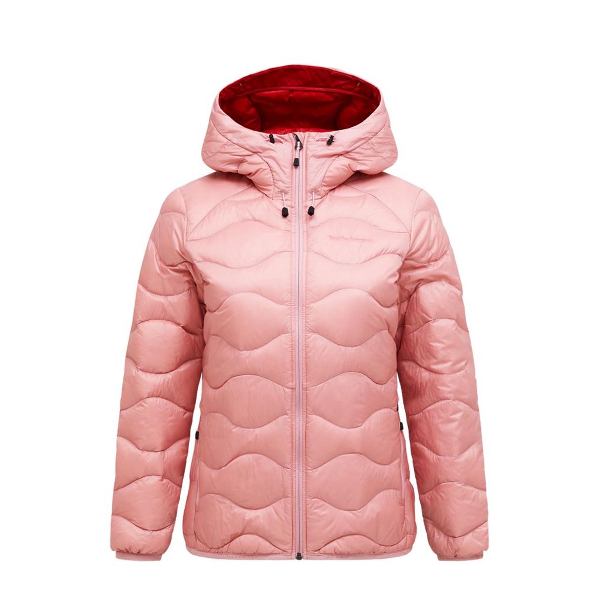 Peak Performance W Helium Down Hood Jacket warm blush Damen Daunenjacke
