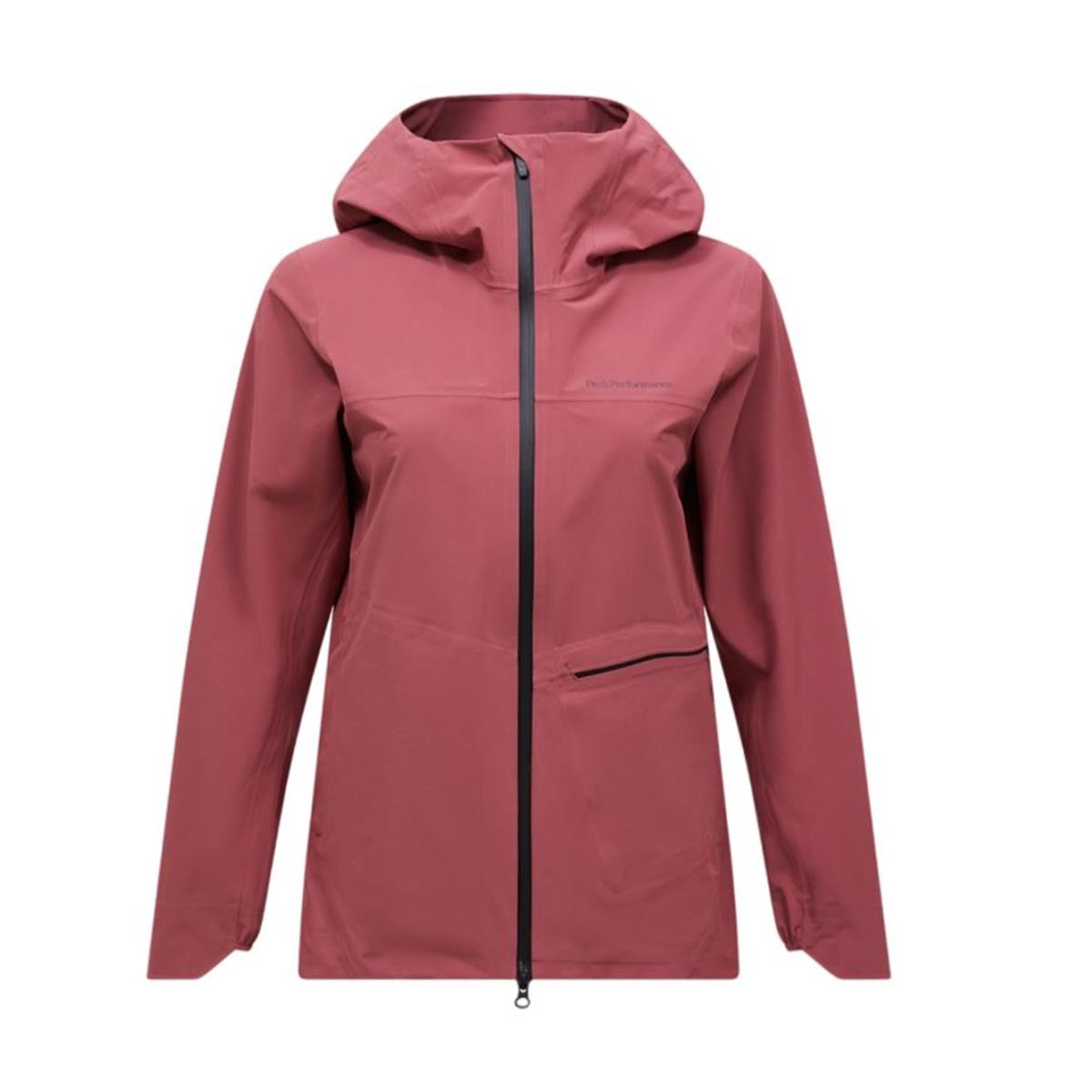 Peak Performance W Commuter Hipe 3L Shell Jacket wild rouge Damen Regenjacke