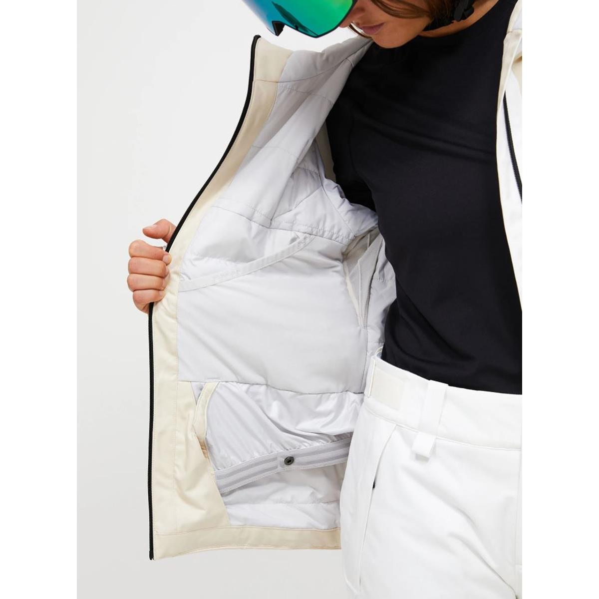 Peak Performance Rider Tech Insulated sand Fog-off white Damen Skijacke
