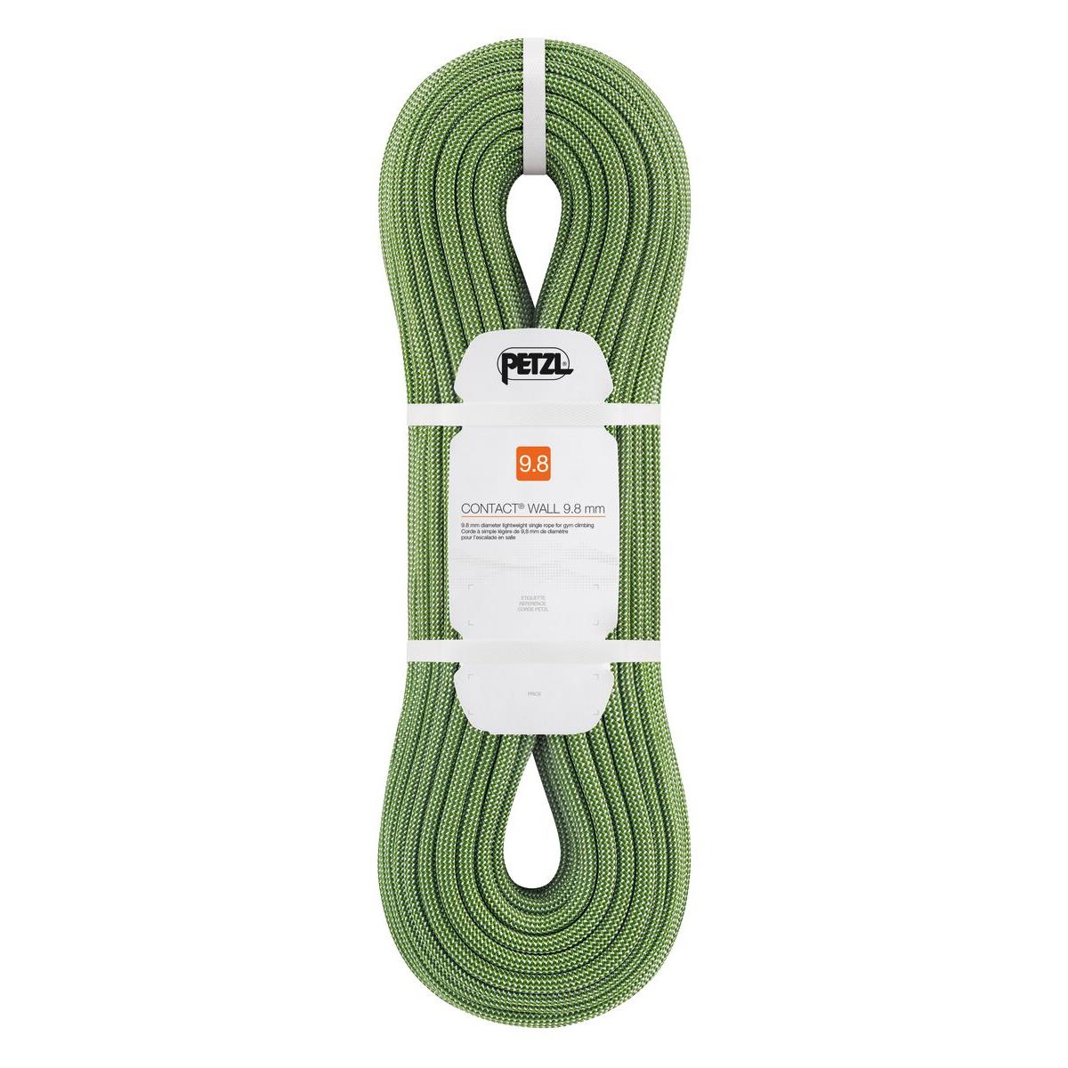 Petzl Contact Wall 9.8 grün