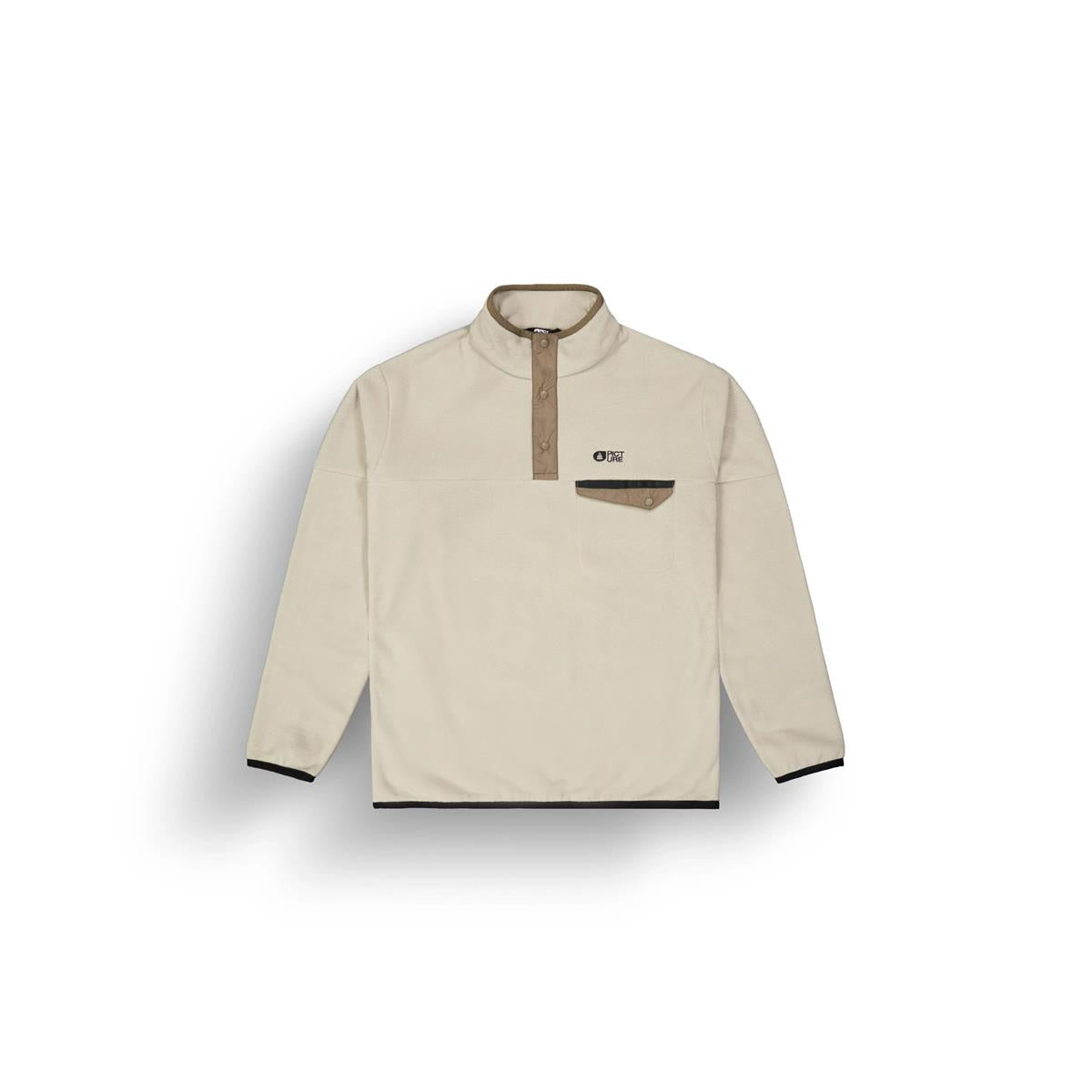 Picture Arcca 1/4 Fleece Men pure cashmere