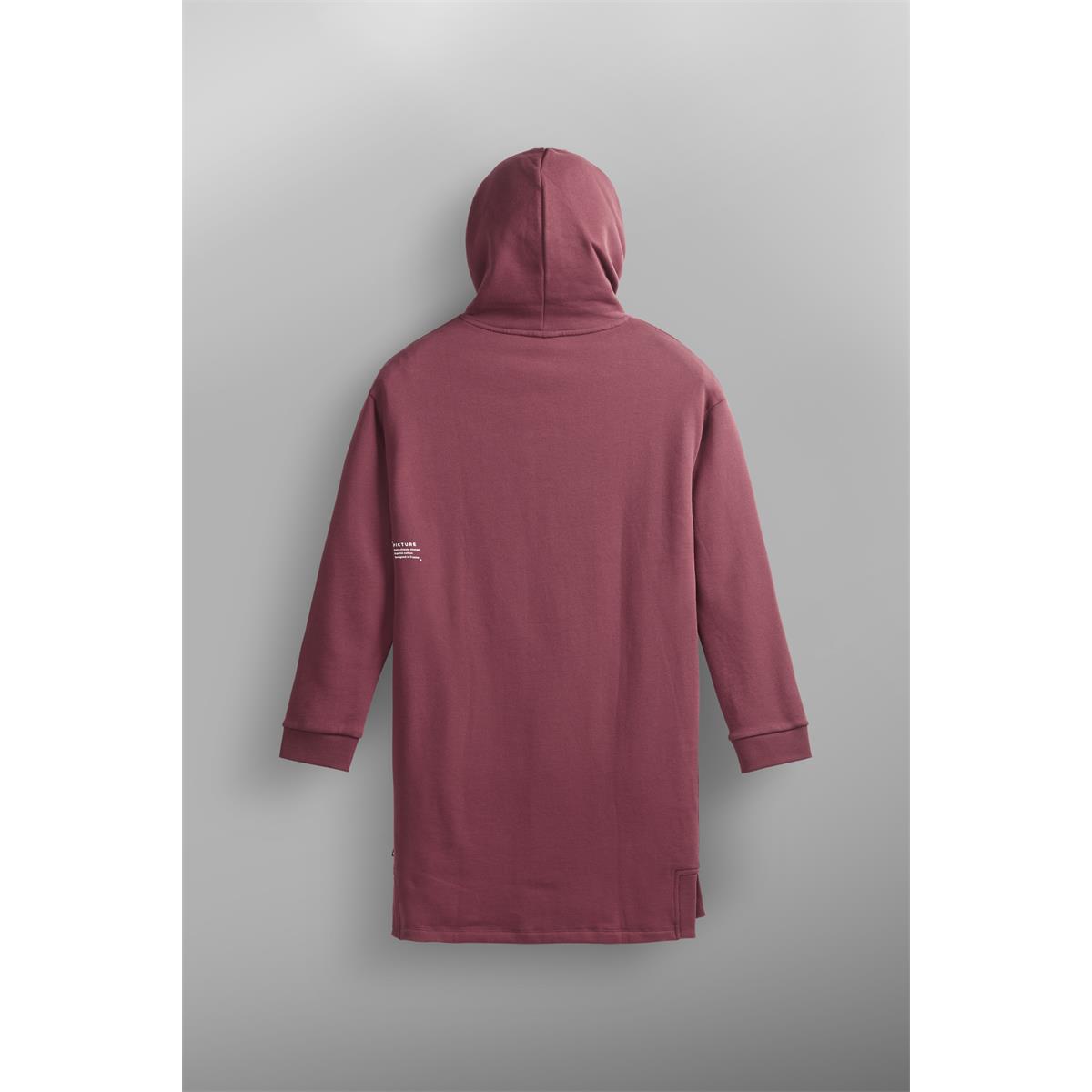 Picture Leony LS Dress Women tawny port