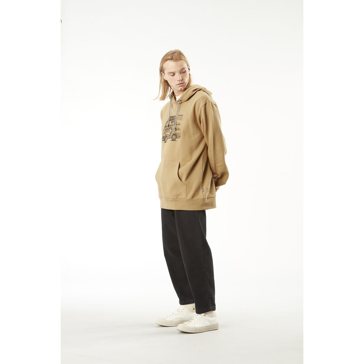 Picture D&S Dogtravel Hoodie Men dark stone