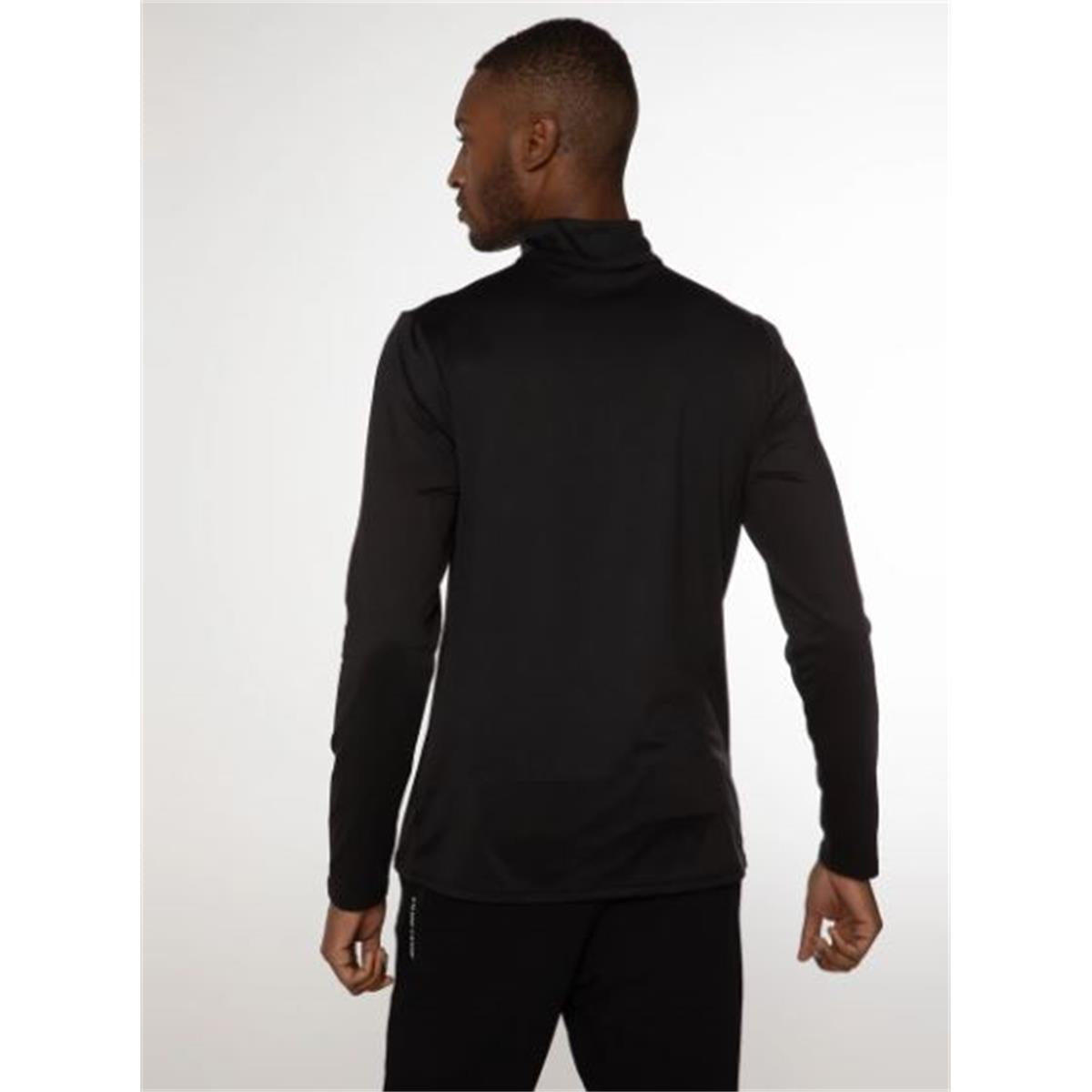 Protest Will 1/4 Zip Top M true black Herren Rolly