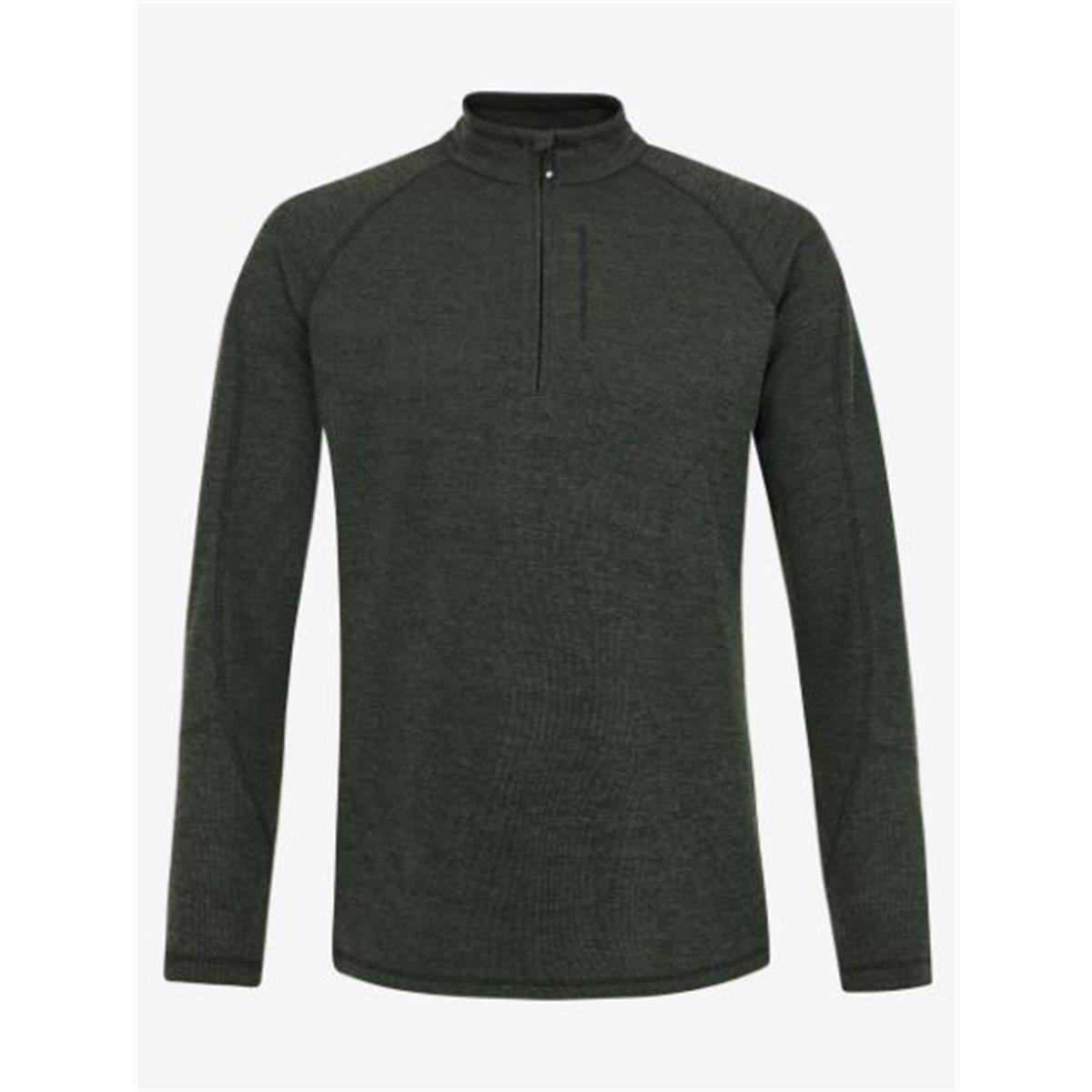 Protest Louisiana 1/4 Zip Top M thyme Herren Rolly