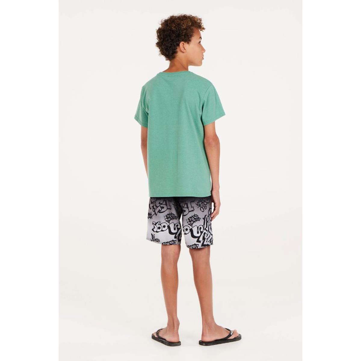 Protest Loyd Jr frosty green Kinder T-Shirt
