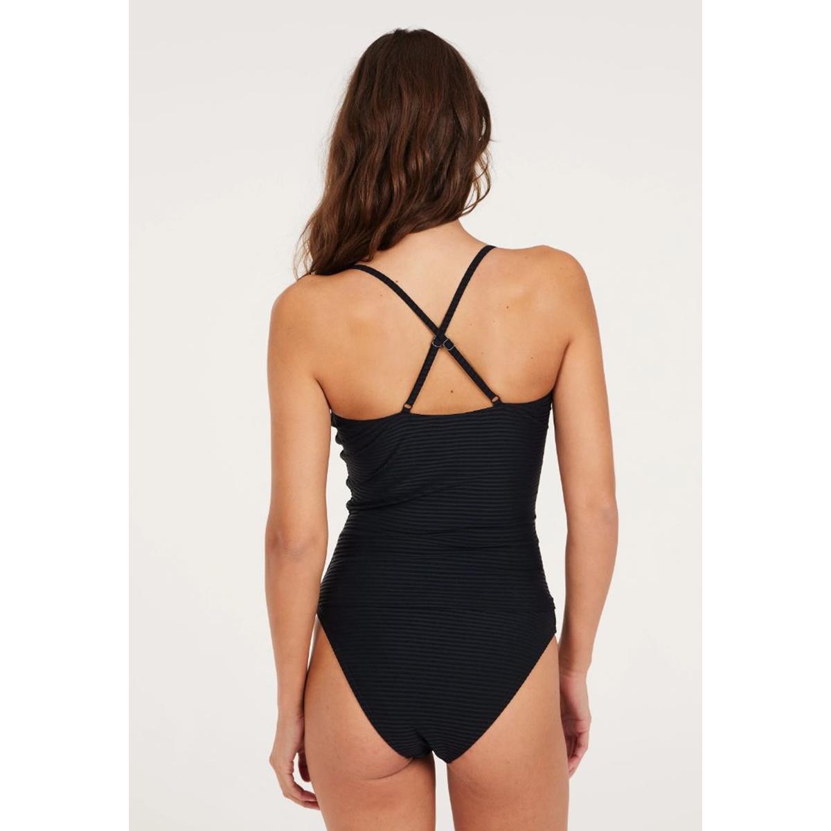 Protest MixCamo tankini top C-Cup true black Damen Tankini Oberteil