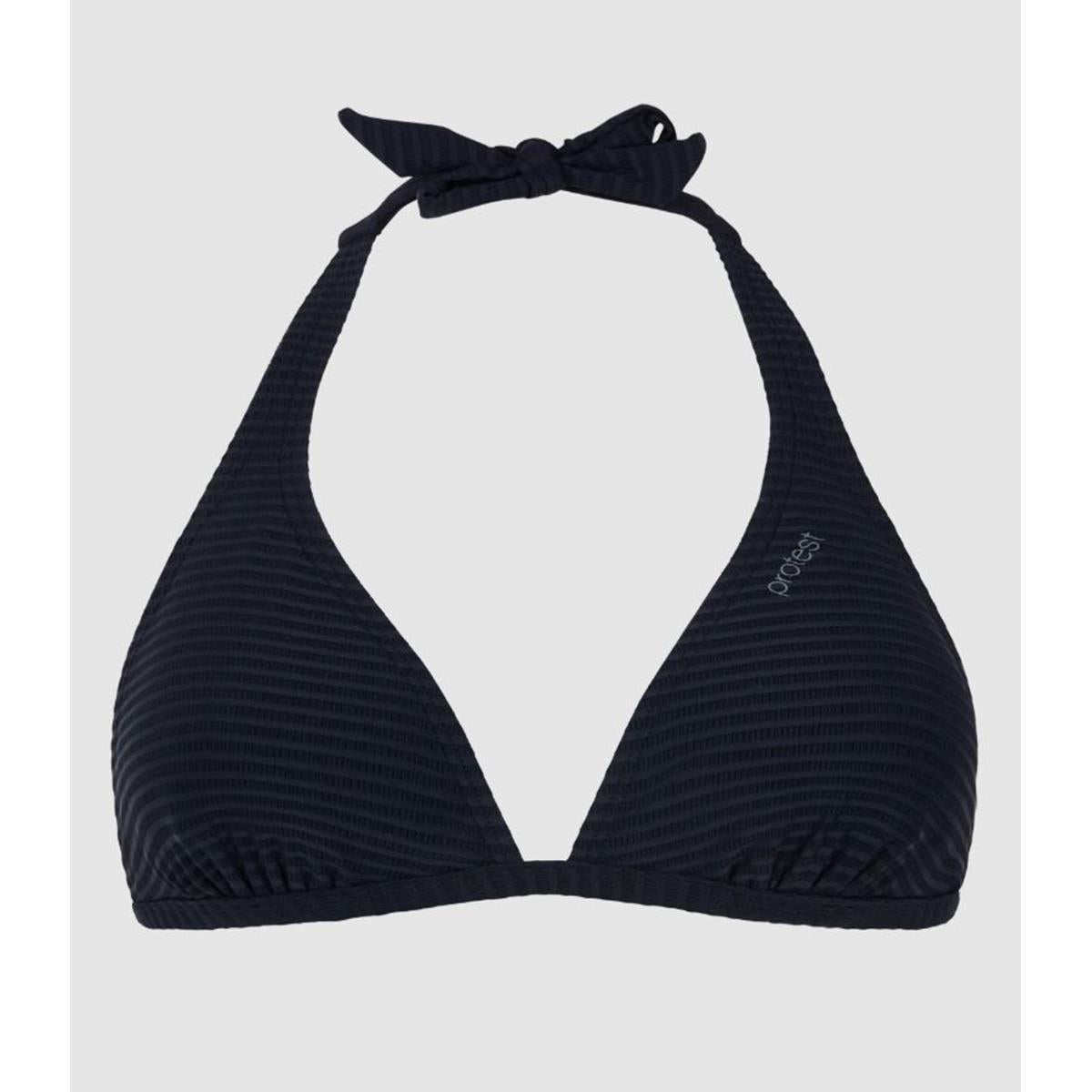 Protest MixCaviar Halter-Bikini-Oberteil ture black B-Cup Damen