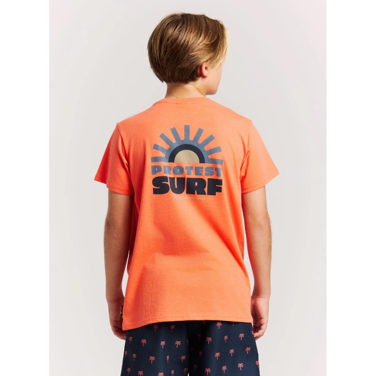Protest Varzo Jr burnt peach Kinder T-Shirt