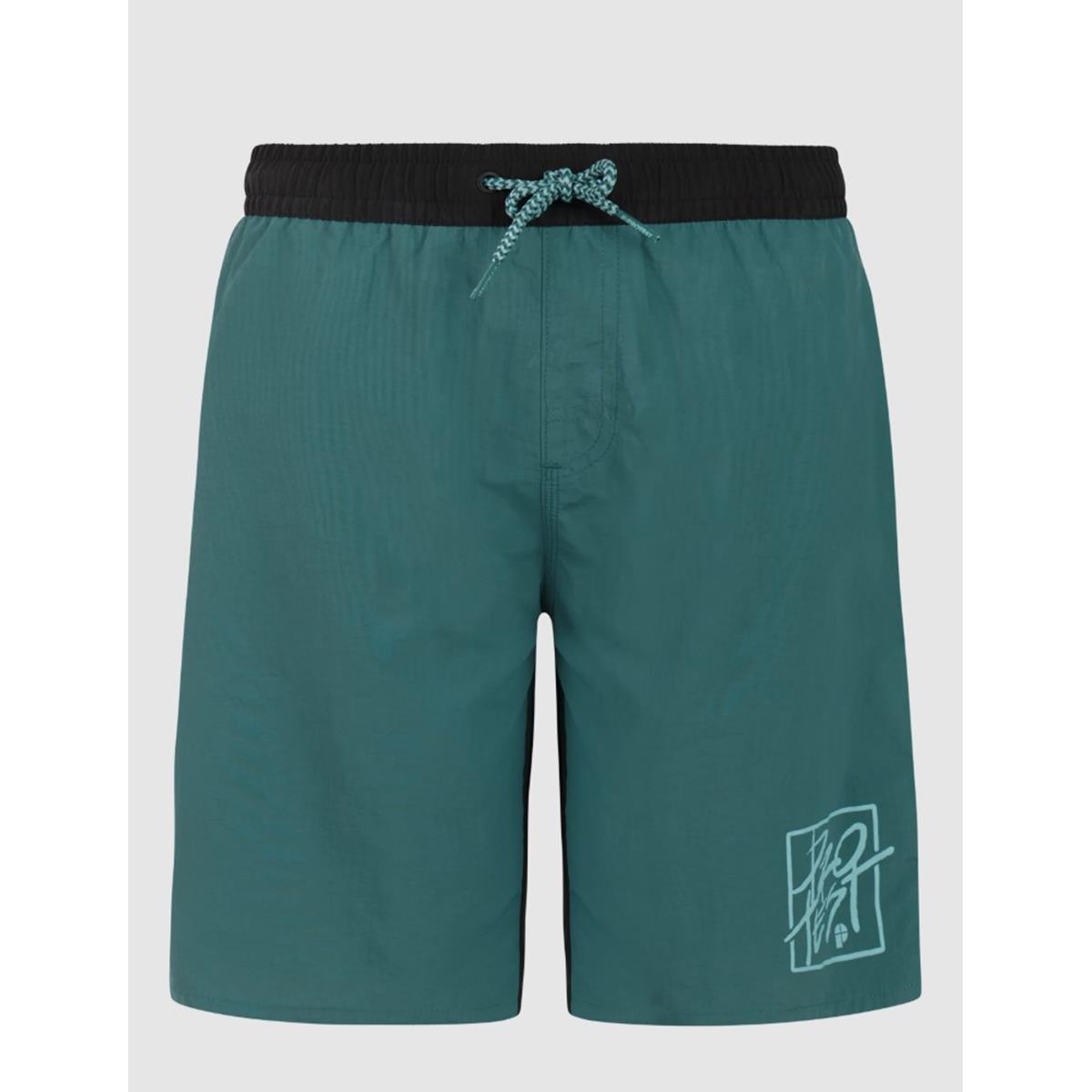 Protest Garrix Jr dark teal Kinder Badeshort