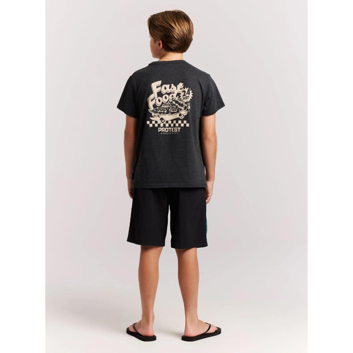 Protest Garrix Jr dark teal Kinder Badeshort