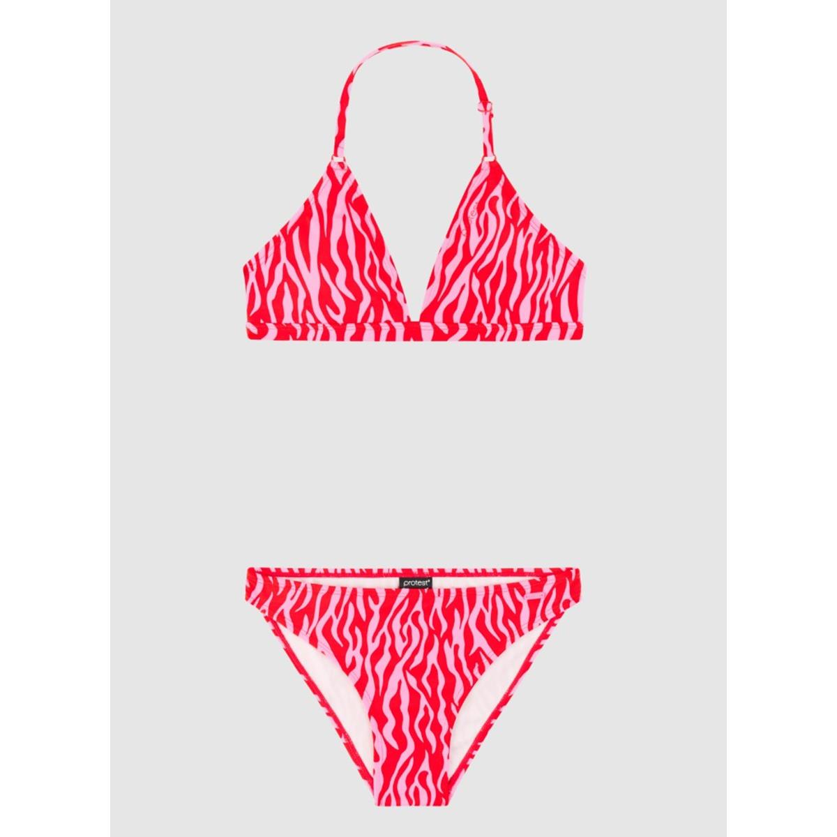 Protest Fabu Jr poppy red Kinder Bikini