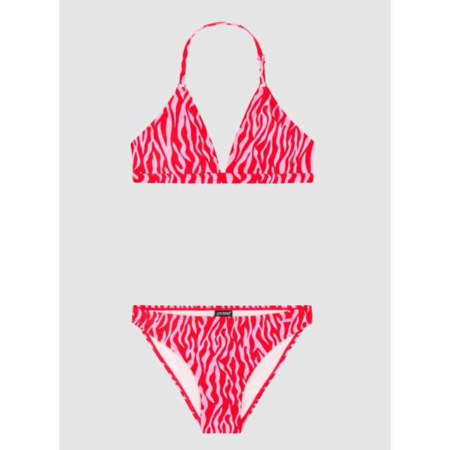 Protest Fabu Jr poppy red Kinder Bikini