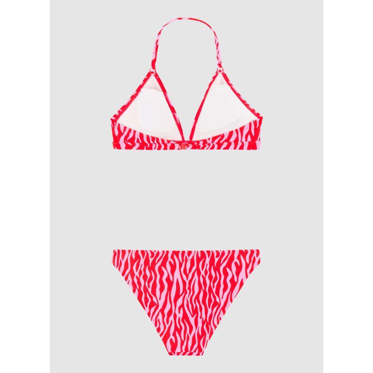 Protest Fabu Jr poppy red Kinder Bikini