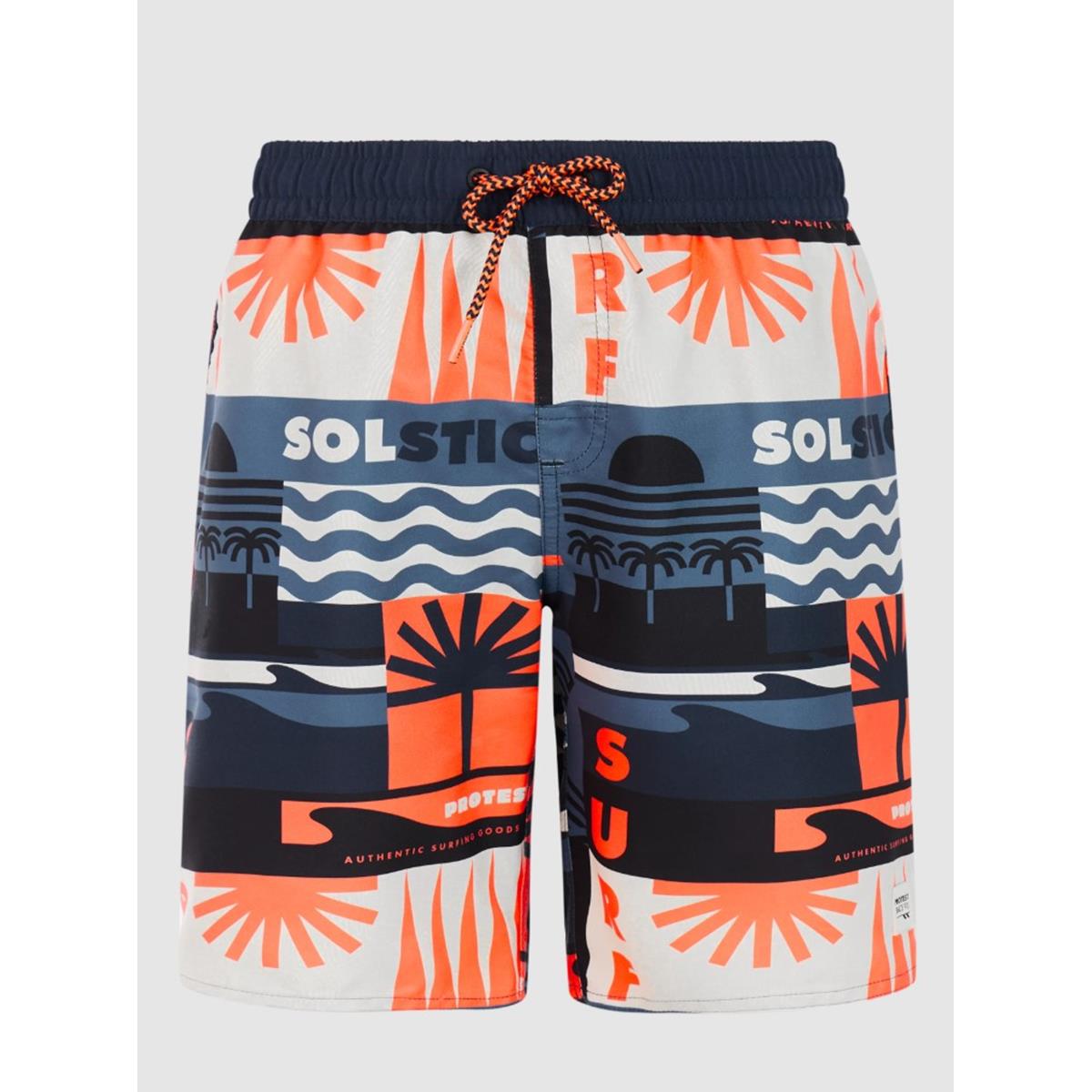 Protest Tonny Jr nightsky navy Kinder Badeshort