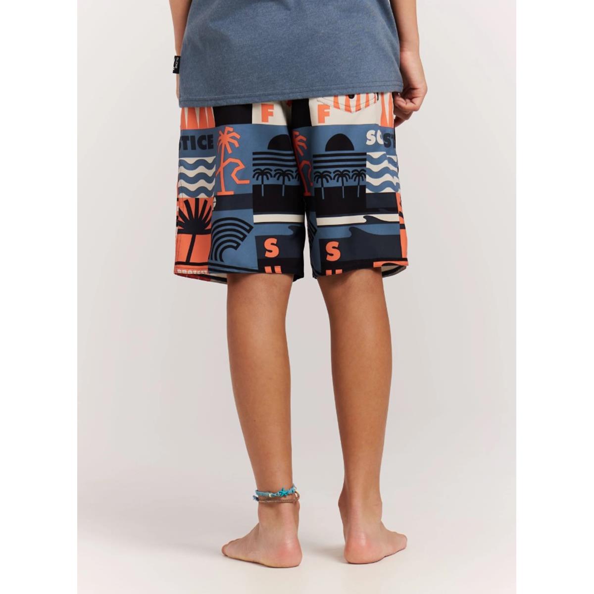 Protest Tonny Jr nightsky navy Kinder Badeshort