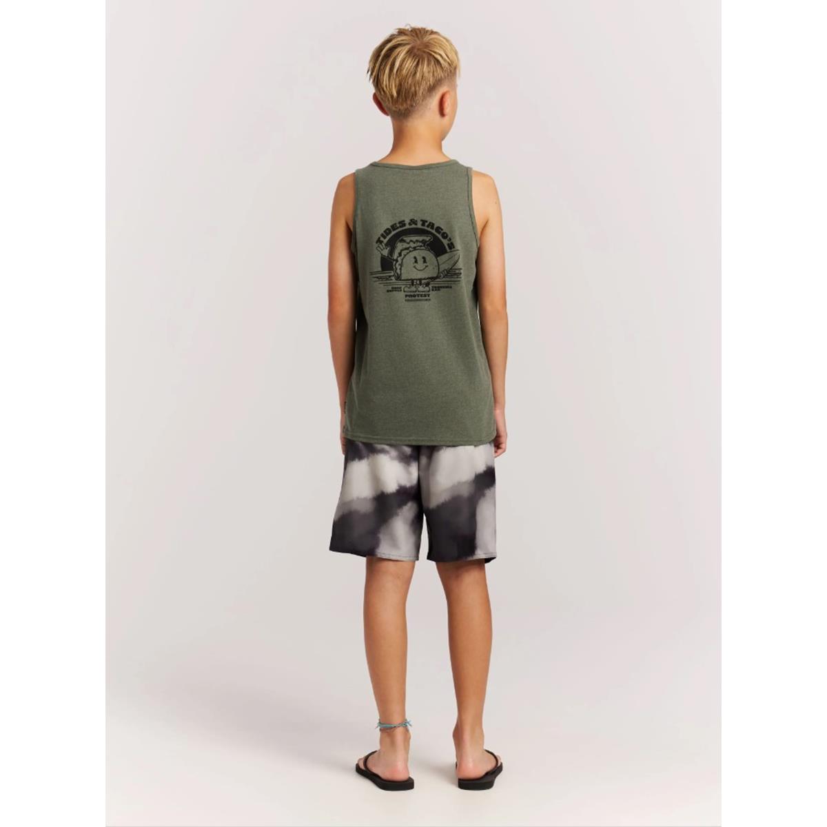 Protest Emil Jr true black Kinder Badeshort