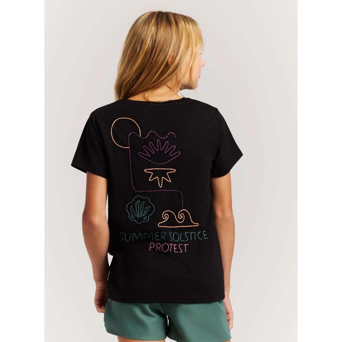 Protest Victory Jr true black Kinder T-Shirt