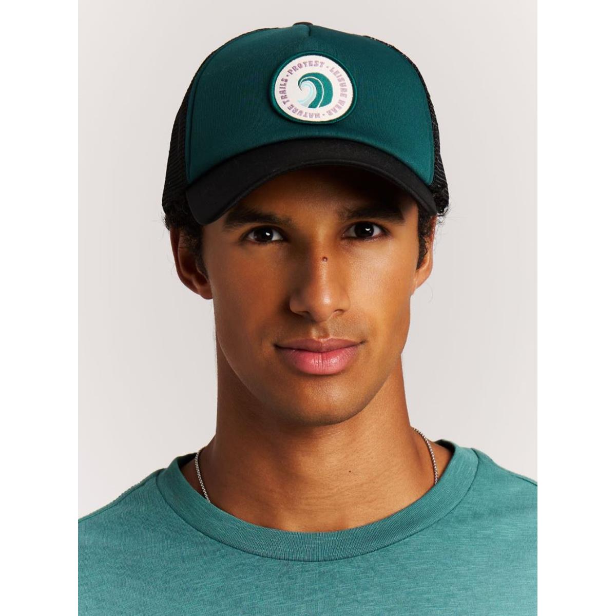 Protest Badger Trucker Cap dark teal