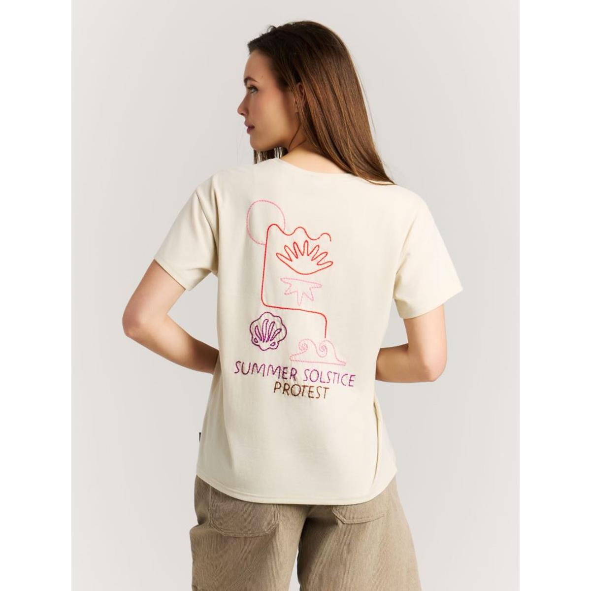 Protest Habe W kit offwhite Damen T-Shirt