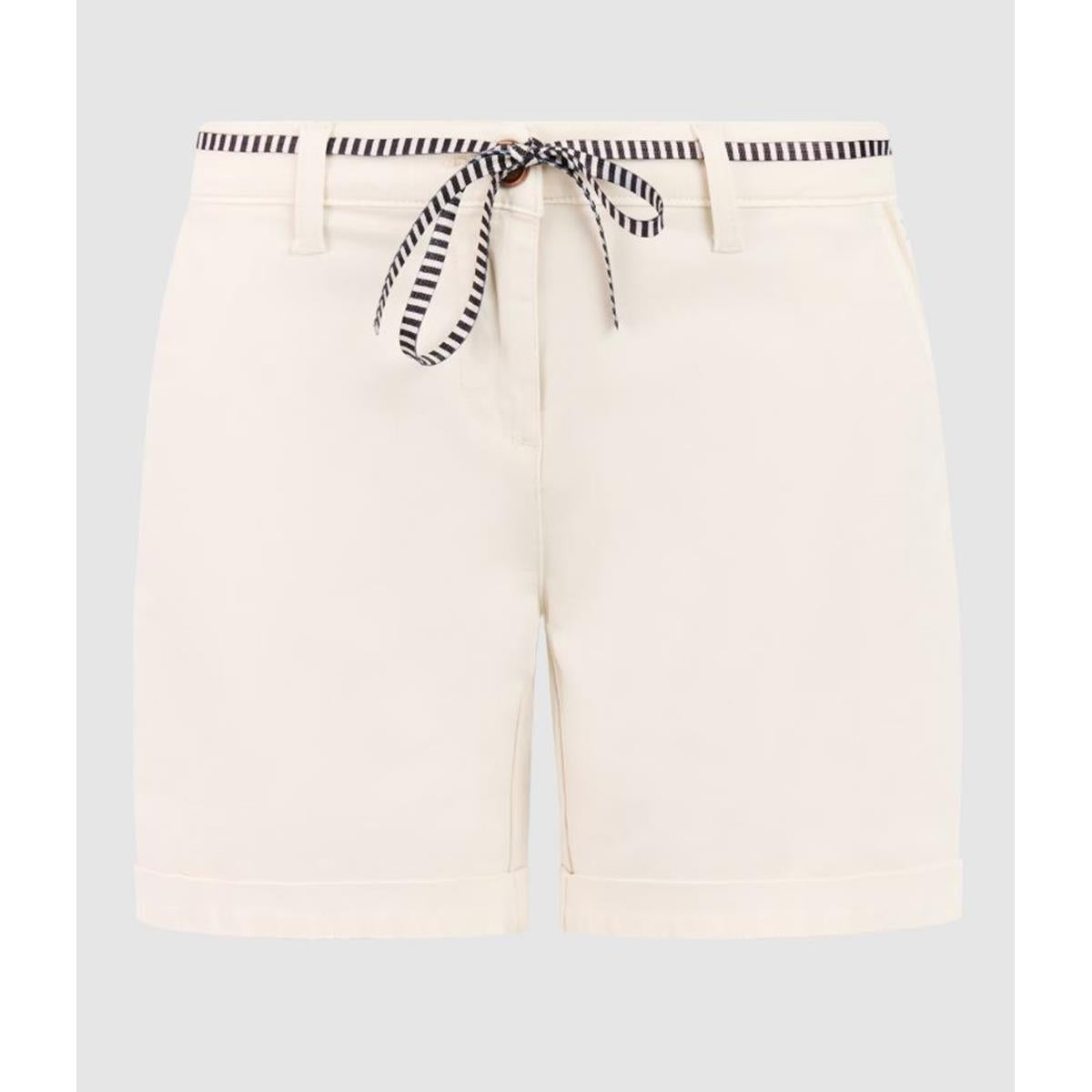 Protest Tulip W canvas offwhite Damen Short