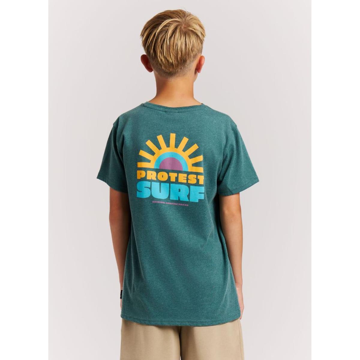 Protest Varzo Jr dark teal Kinder T-Shirt