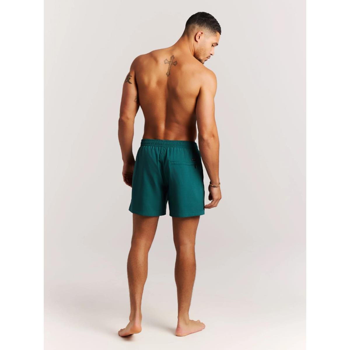 Protest Davey M dark teal Herren Badeshort