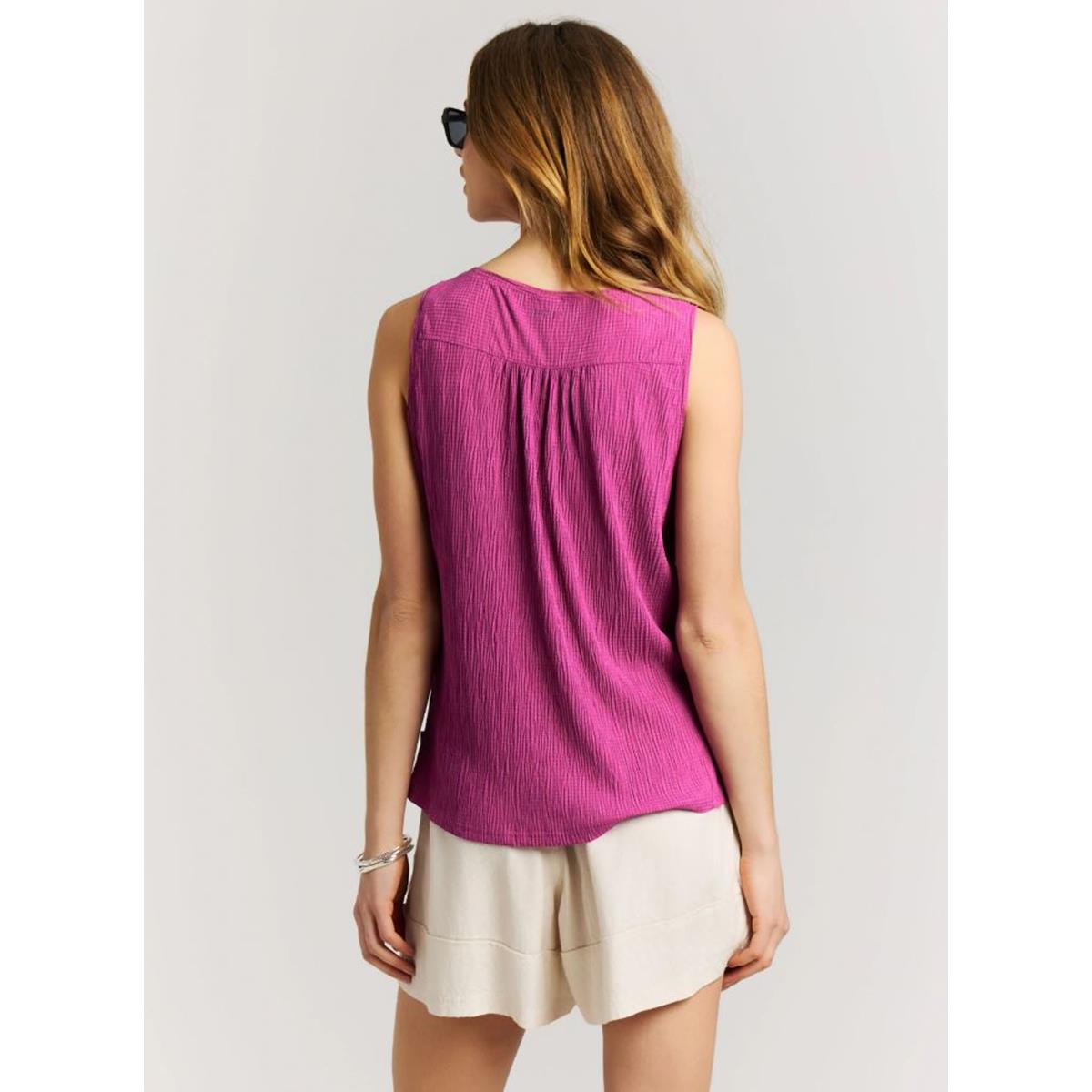 Protest Fields W punch pink Damen Top