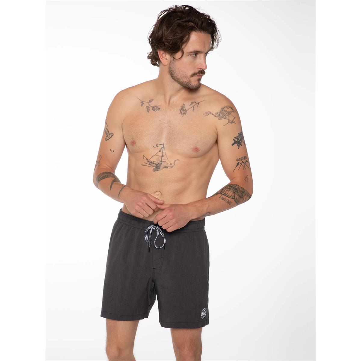 Protest Davey Beachshort true black